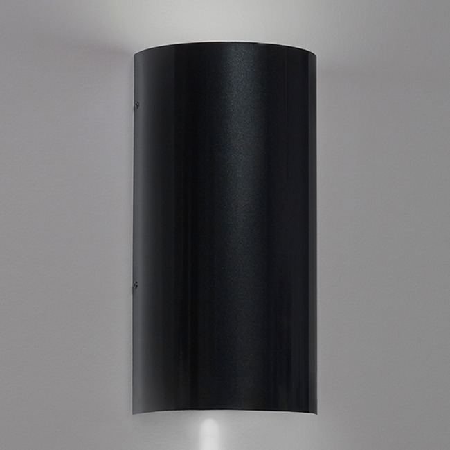 Basic Round Metal Outdoor Wall Sconce by UltraLights