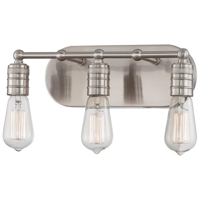 Downtown Edison Bathroom Vanity Light by Minka Lavery