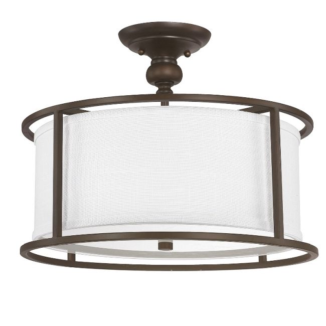 Midtown Semi Flush Mount by Capital Lighting