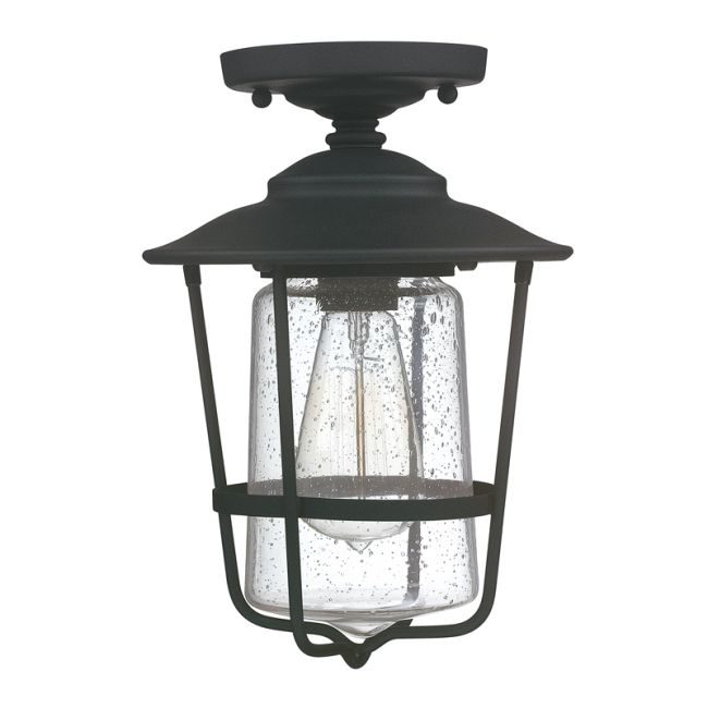 Creekside Seeded Glass Outdoor Ceiling Mount by Capital Lighting