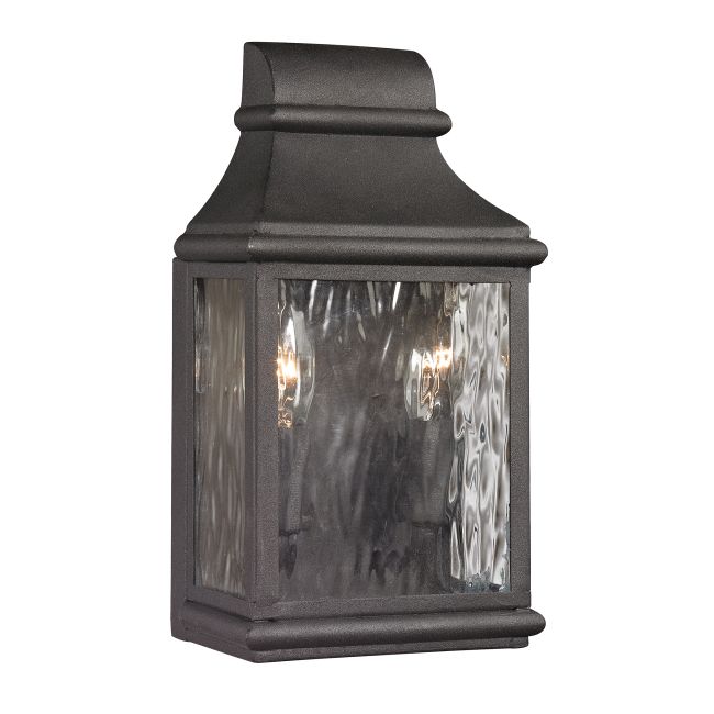 Forged Jefferson Outdoor Wall Sconce by Elk Home