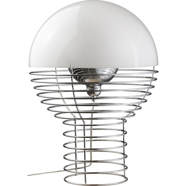Wire Table Lamp by Verpan
