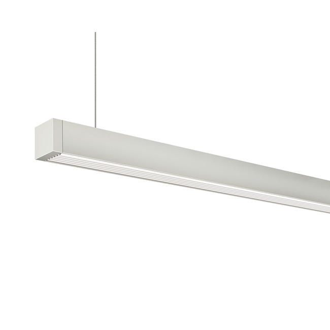 Cirrus Left Wall Wash Suspension w/Remote Power/SQ Canopy by PureEdge Lighting