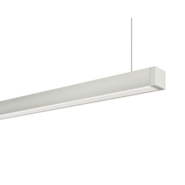 Cirrus Right Wall Wash Suspension w/Remote Power/SQ Canopy by PureEdge Lighting