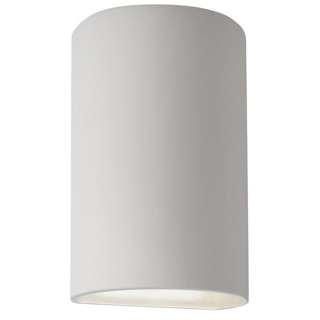 Outdoor Cylinder Downlight Wall Sconce by Justice Design