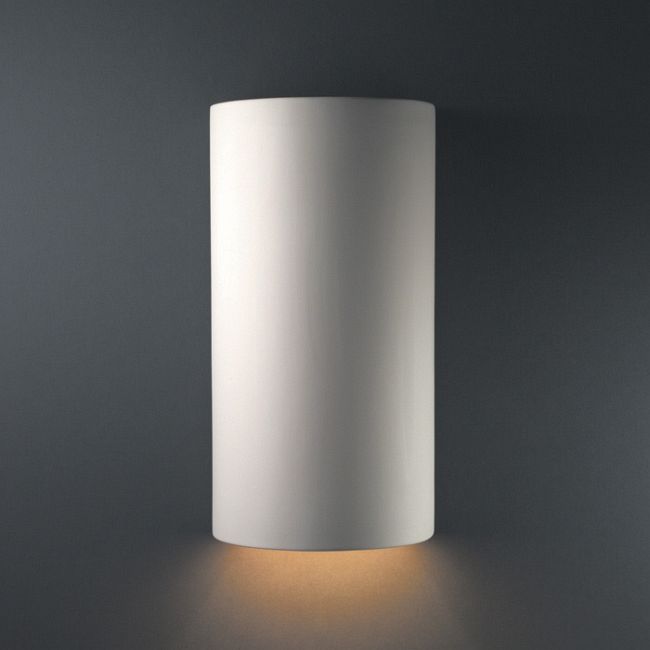 Outdoor Cylinder Downlight Wall Sconce by Justice Design