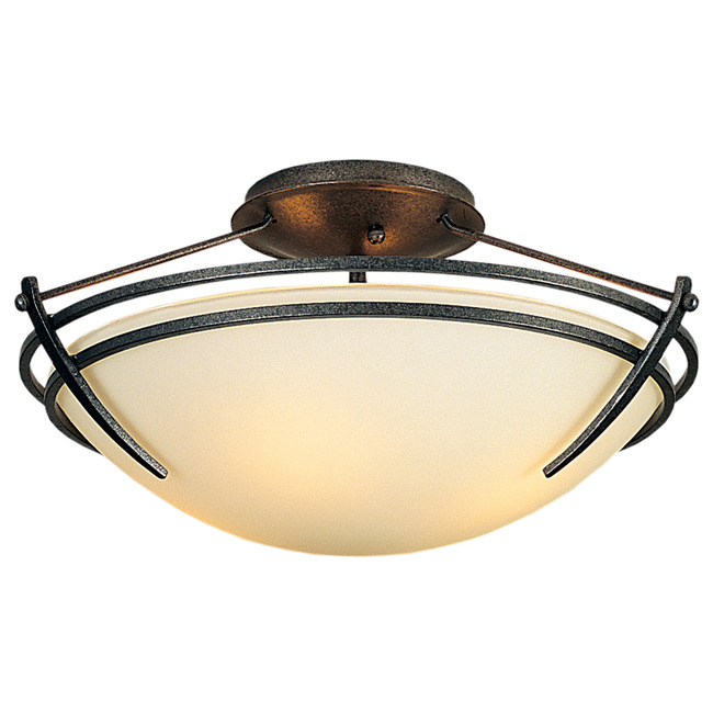 Presidio Tryne Small Semi Flush Ceiling Mount by Hubbardton Forge