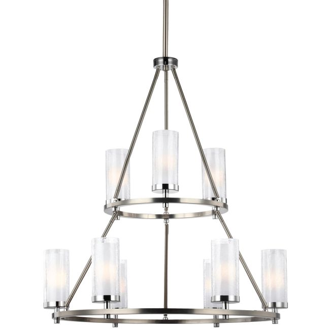 Jonah Two Tier Chandelier by Generation Lighting