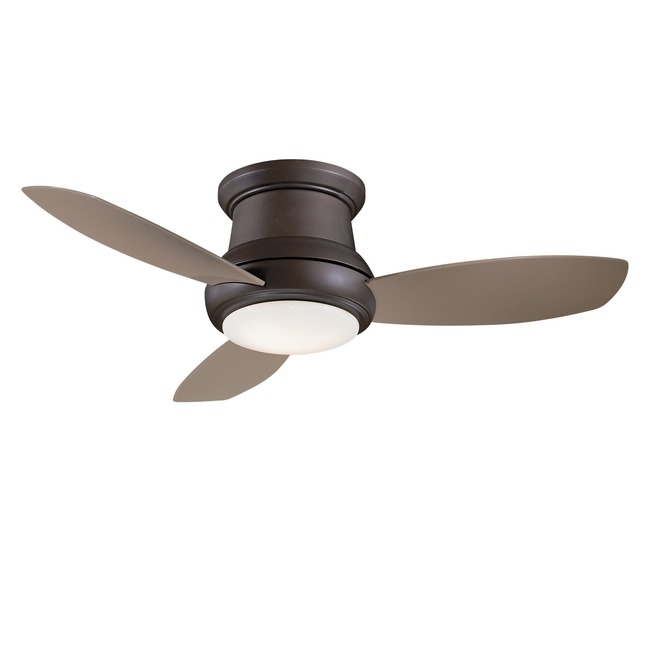 Concept II Hugger Ceiling Fan with Light by Minka Aire