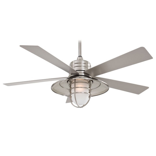 Rainman Indoor / Outdoor Ceiling Fan with Light by Minka Aire