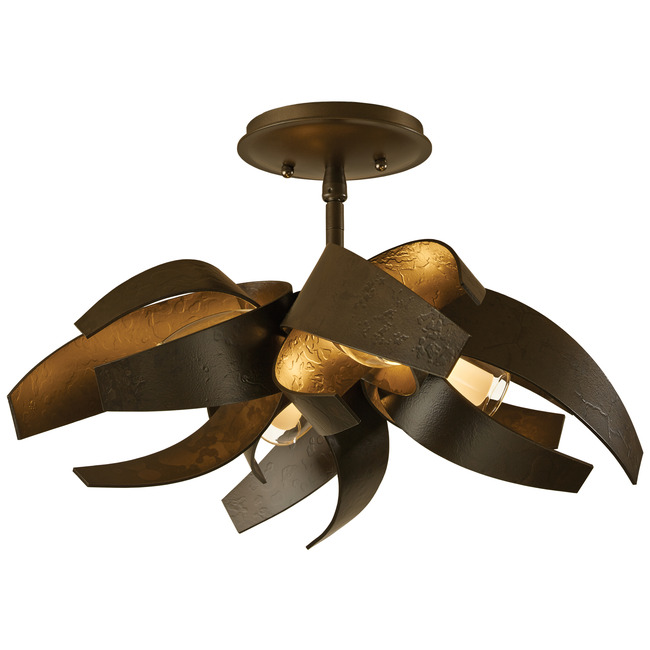 Corona Semi Flush Ceiling Light by Hubbardton Forge