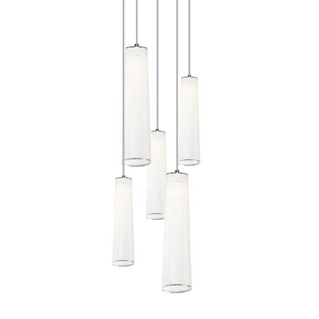 Solis Chandelier with Mixed Long Pendants by Pablo