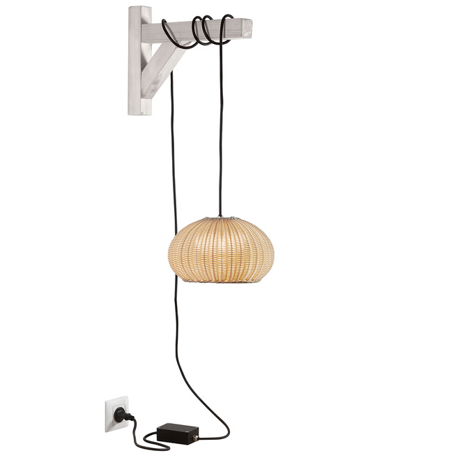 Garota Outdoor Plug In Pendant by Bover