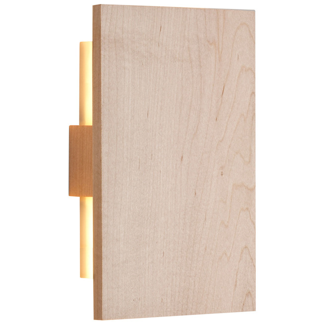 Tersus Wood Wall Sconce by Cerno