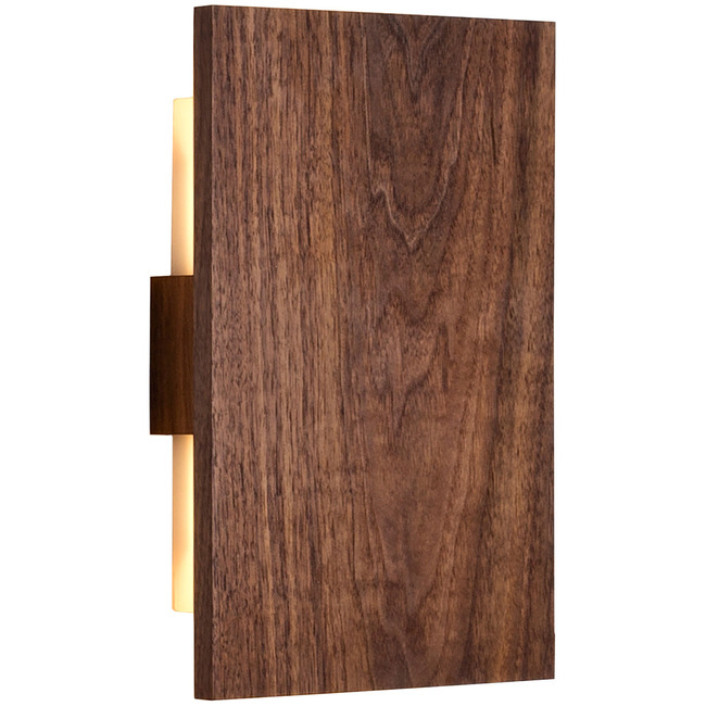 Tersus Wood Wall Sconce by Cerno