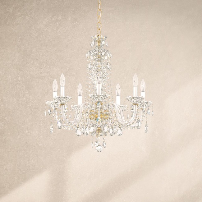 Sterling Chandelier by Schonbek Signature