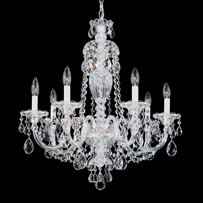 Sterling Chandelier by Schonbek Signature