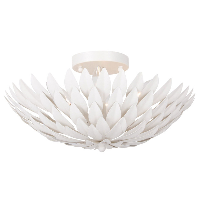 Broche Bowl Semi-Flush Ceiling Light by Crystorama