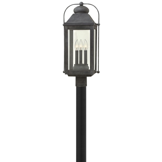 Anchorage 120V Outdoor Post / Pier Mount Lantern by Hinkley Lighting