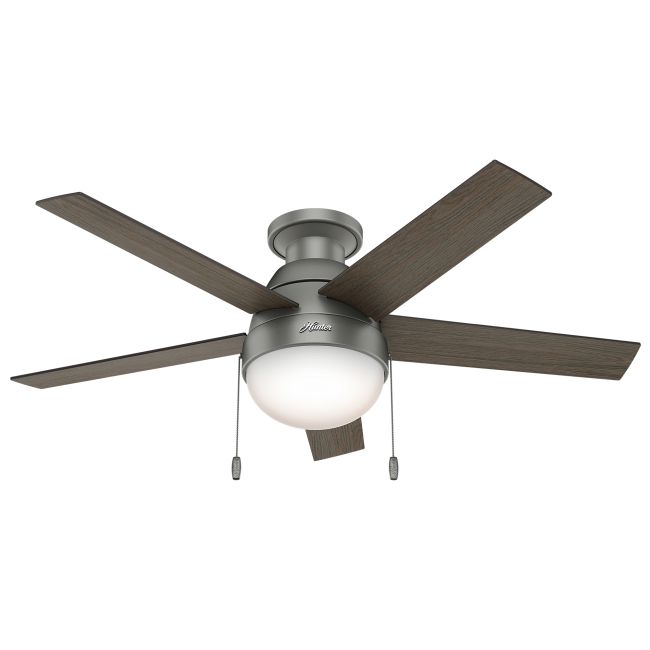 Modern Ceiling Fan with Light by Hunter Fan