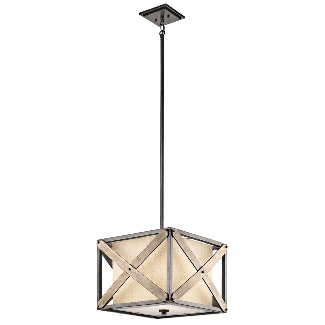 Cahoon Convertible Pendant/Ceiling Light by Kichler