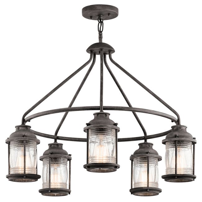 Ashland Bay Outdoor Chandelier by Kichler