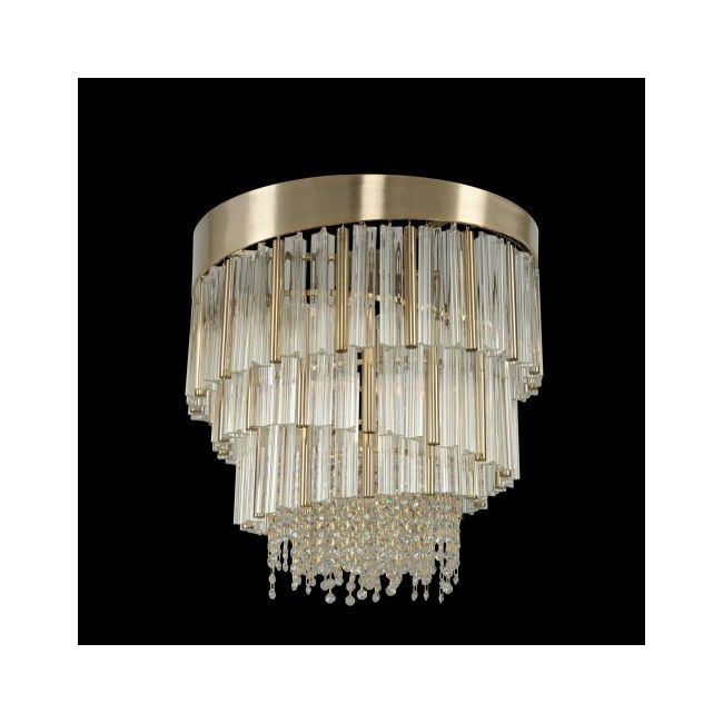 Espirali Semi Flush Ceiling Light by Allegri