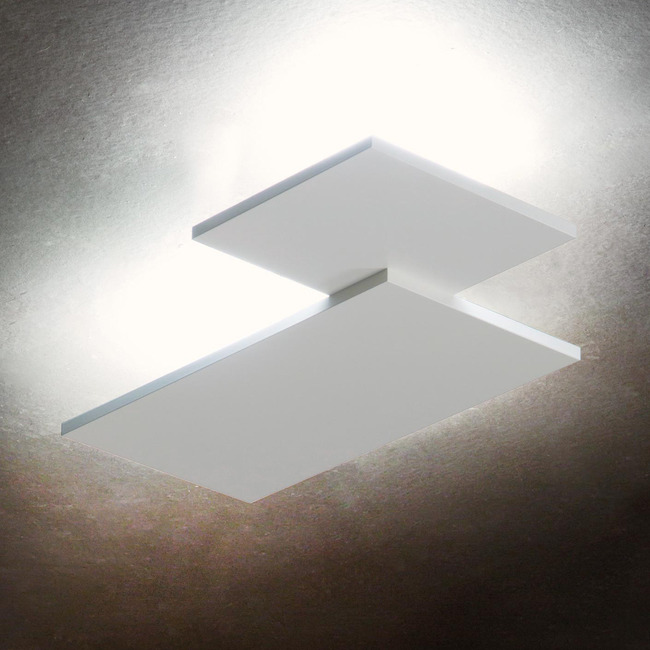 Puzzle Square and Rectangle Wall / Ceiling Flush Light by Studio Italia Design by LODES