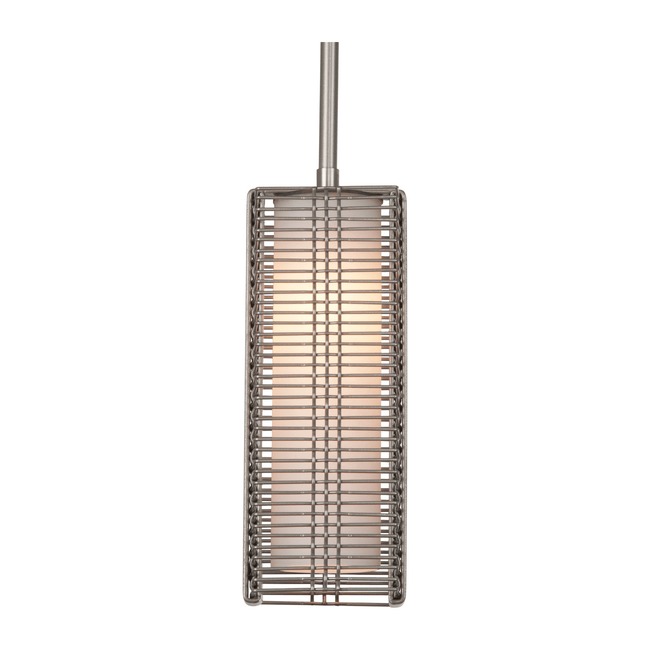 Downtown Mesh w/ Frosted Glass Pendant by Hammerton Studio