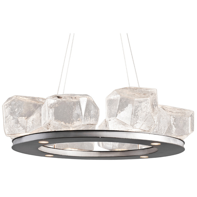 Gem Ring Single Tier Chandelier by Hammerton Studio