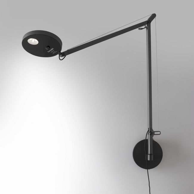 Demetra Plug In Swing Arm Wall Light by Artemide