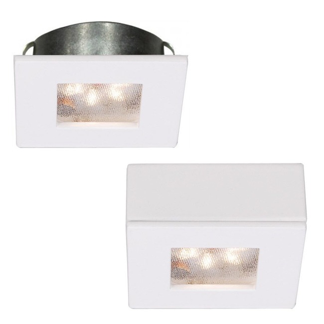 LEDme Square Recessed / Surface Button Light by WAC Lighting