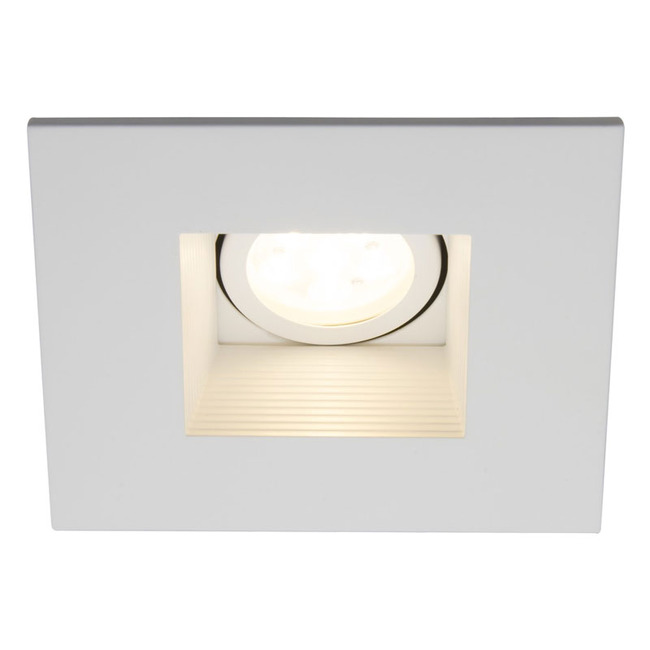 3IN Square Baffle Shower Trim with Lens by Beach Lighting