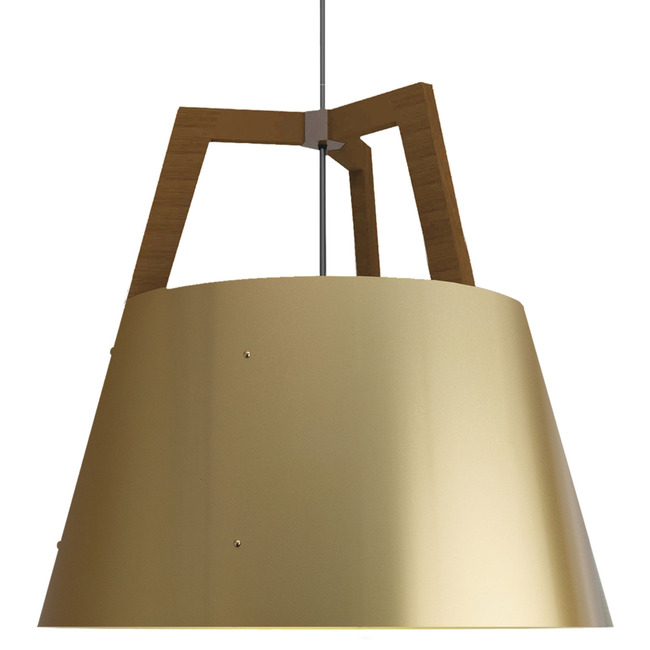 Imber Rigid Stem LED Pendant by Cerno