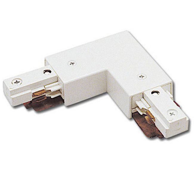 J2 Series Track 2 Circuit L Connector Left by WAC Lighting