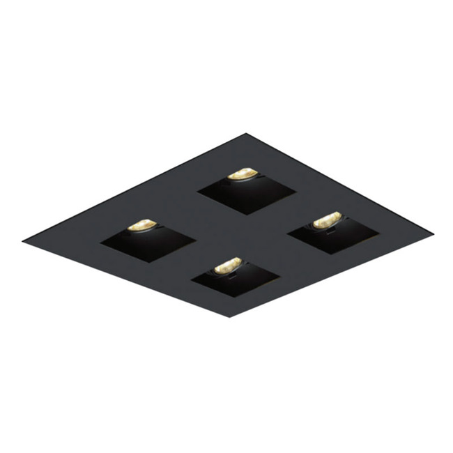 2X2 Square on Square Trimmed Flanged Trim by Visual Comfort Architectural