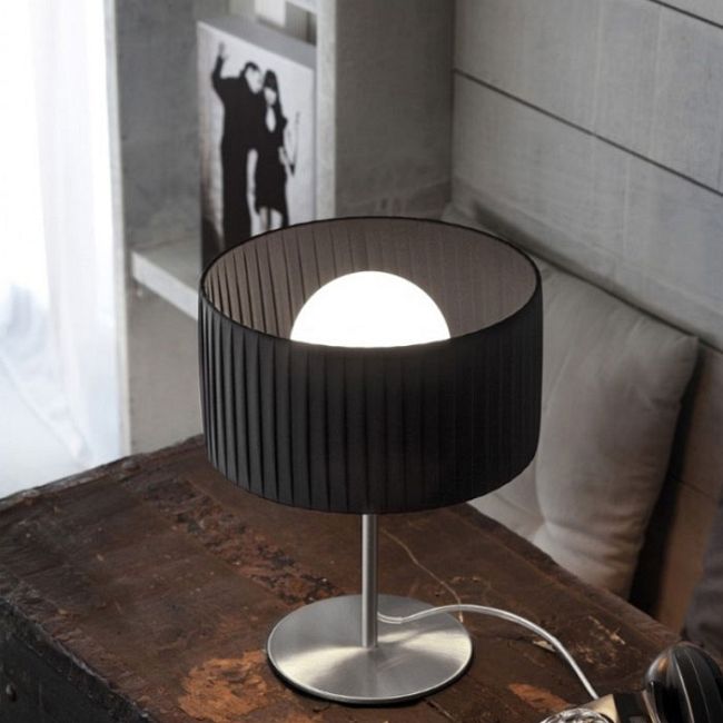 Fog Plisse Table Lamp by Medialight
