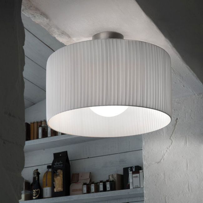 Fog Plisse Ceiling Light Fixture by Medialight