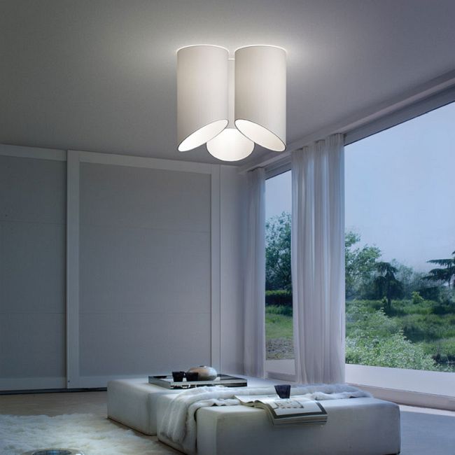 Pank Tube Ceiling Light Fixture by Medialight