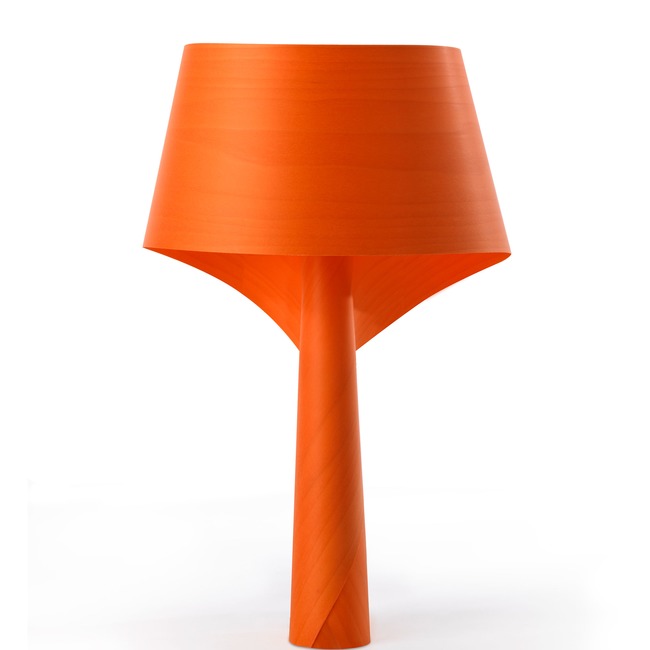 Air Table Lamp Orange Wood - Discontinued Floor Model by LZF