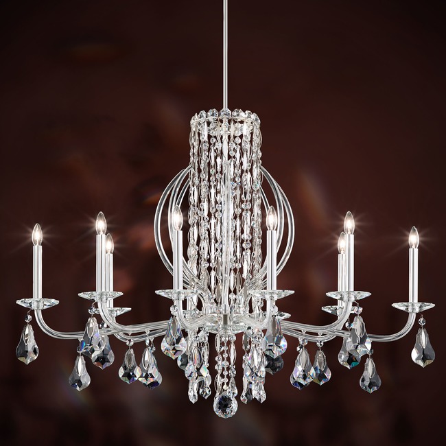 Siena Claw Chandelier by Schonbek Signature