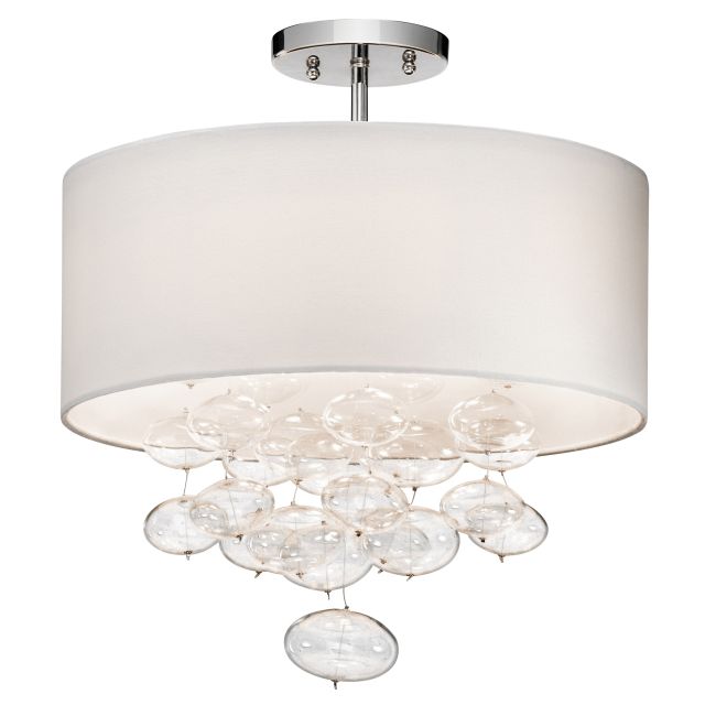 Piatt Semi Flush Ceiling Light by Elan