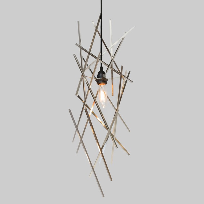 Criss Cross Pendant by Ridgely Studio Works