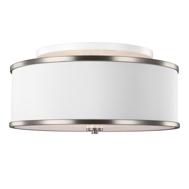 Lennon Semi Flush Ceiling Light by Visual Comfort Studio