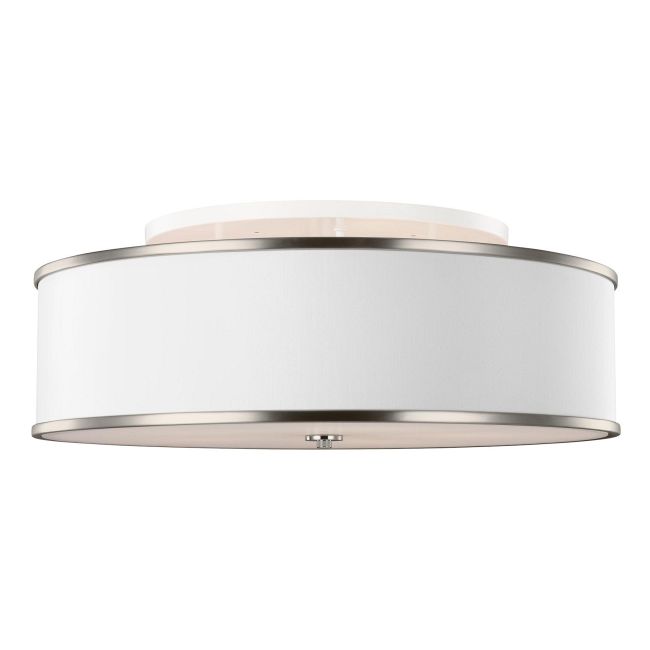 Lennon Semi Flush Ceiling Light by Visual Comfort Studio