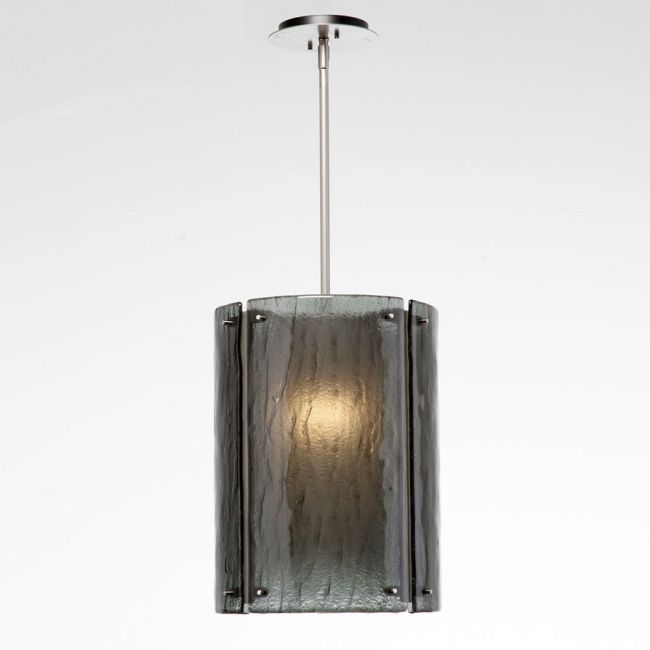 Textured Glass Oversized Pendant by Hammerton Studio