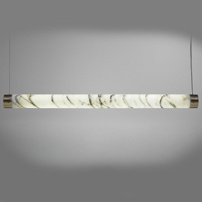 Tube Linear Pendant by Lee Broom