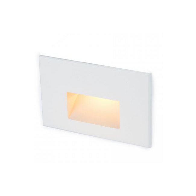 12V Horizontal Scoop Outdoor Wall / Step Light Amber CCT by WAC Lighting