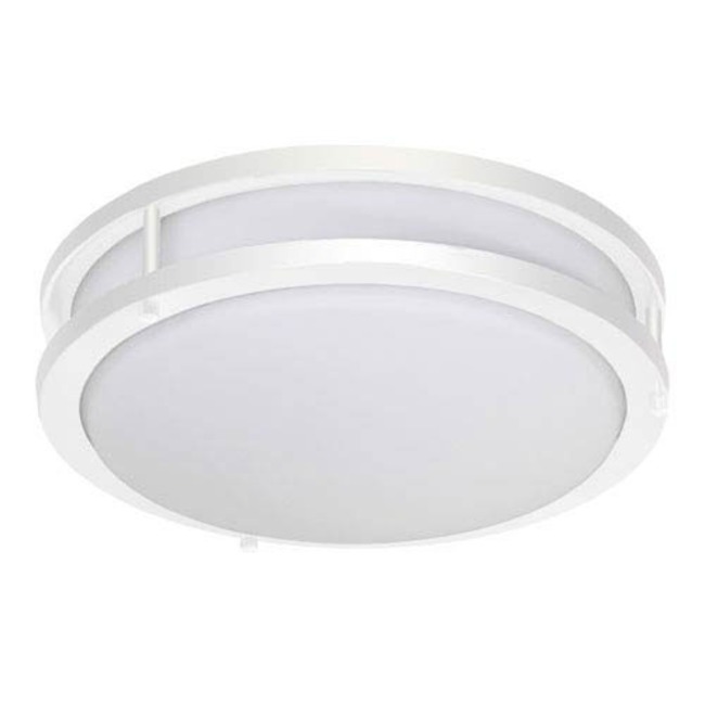 CM403 White Flush Mount Ceiling / Wall Light by Jesco Lighting Group