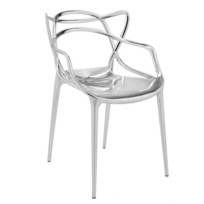 Masters Metallic Chair - 2 Pack by Kartell